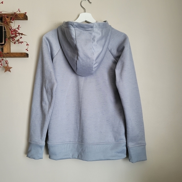 Under Armour Fleece Big Logo Hoodie Size SM in Gray - Picture 8 of 12